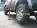 Силовые пороги DDengineer на Mitsubishi L200 2006-