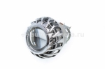 Автосвет Биксеноновая линза Optimа Moto Turbine CCFL 2.0" H1 (бленда круглая 806 с АГ CCFL)