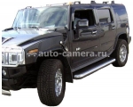 Бампер Подножки из нержавейки для Hummer H2